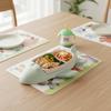 Divided Airplane-Shaped Children's Plate Cartoon Food Dish Household Food Tray  Preschool