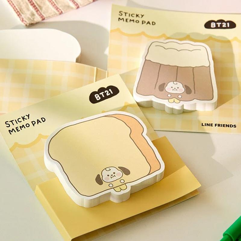 BT21 Baby Bakery Sticky Memo Pad (8 Options)