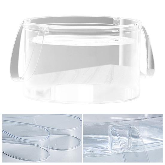 6.8/12L Foldable Water Bucket with Portable Handle Waterproof PVC Wash Basin Bag Multifunctional Outdoor Camping Fishing Collapsible Water Storage