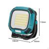 COB Flashlight Rechargeable Torch for Camping Lighting Backpacking Hiking
