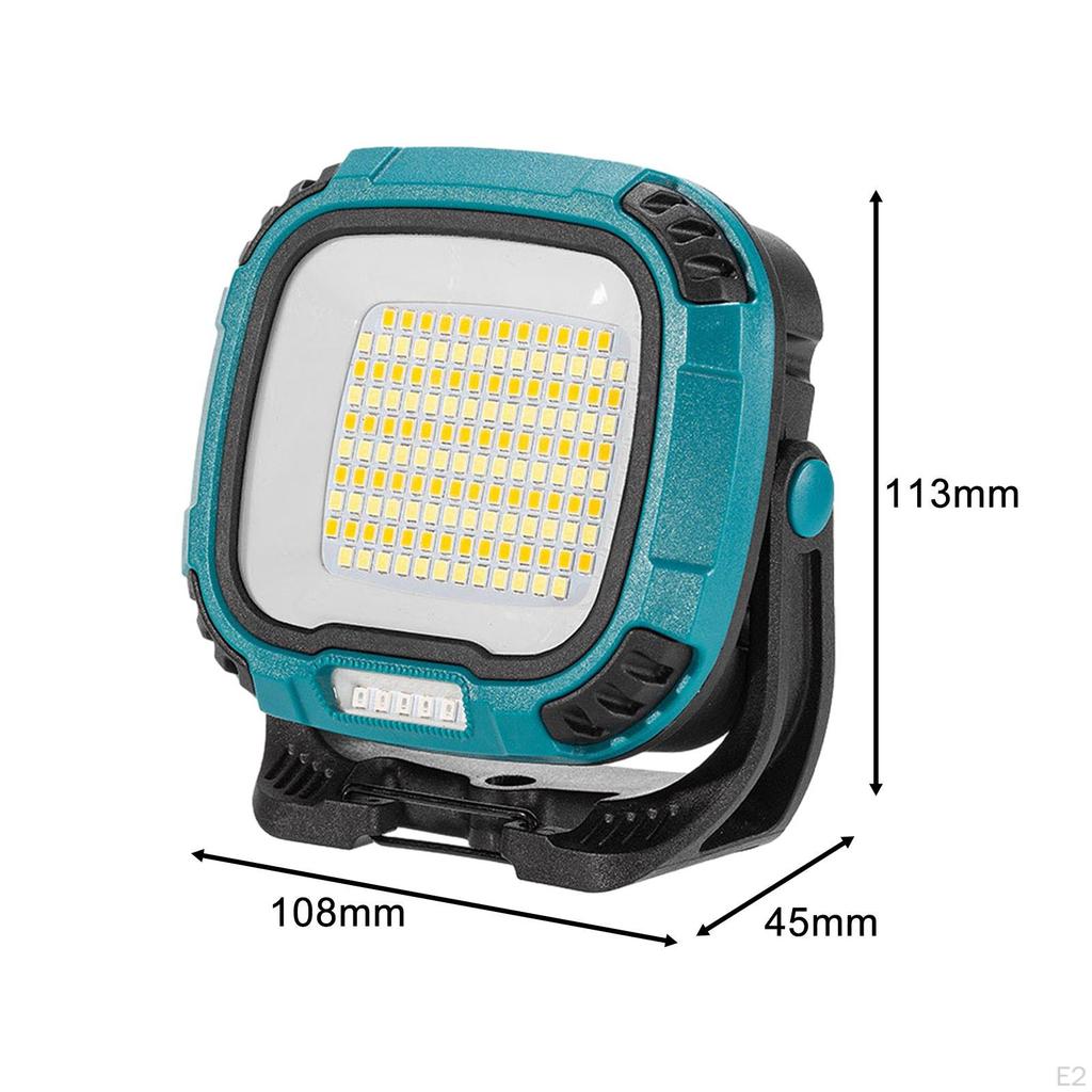 COB Flashlight Rechargeable Torch for Camping Lighting Backpacking Hiking