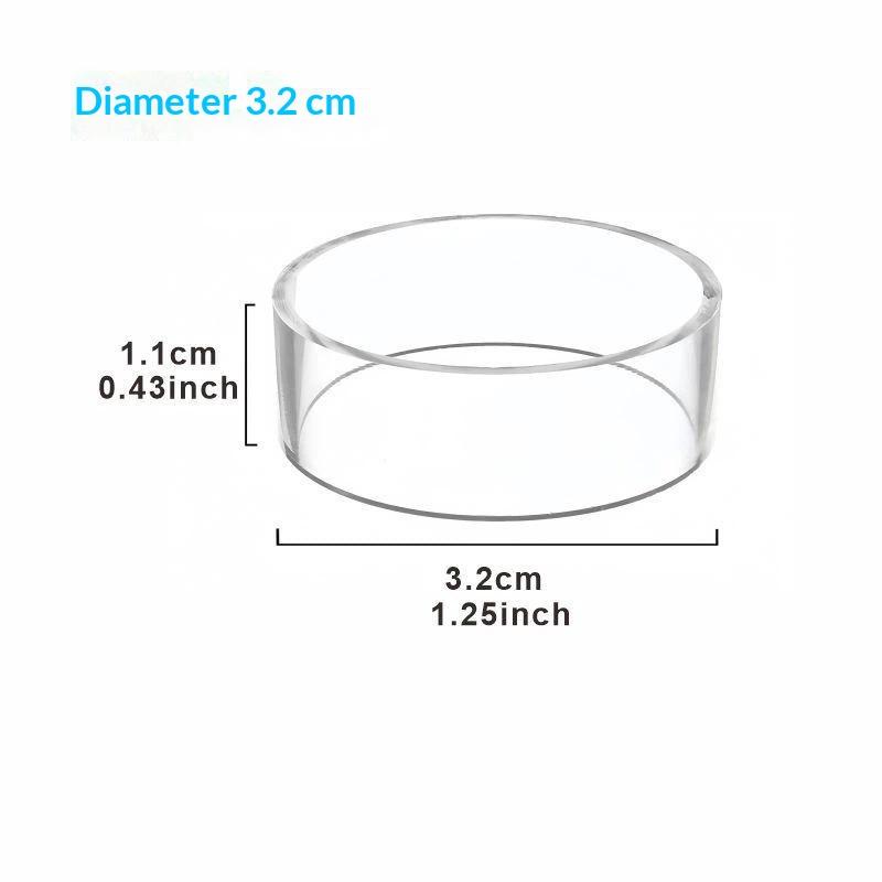 Baseball Display Stand Rack Transparent Scratch-Resistant Golf Ball Storage Holder Organizer for Collector Gift Home Decor