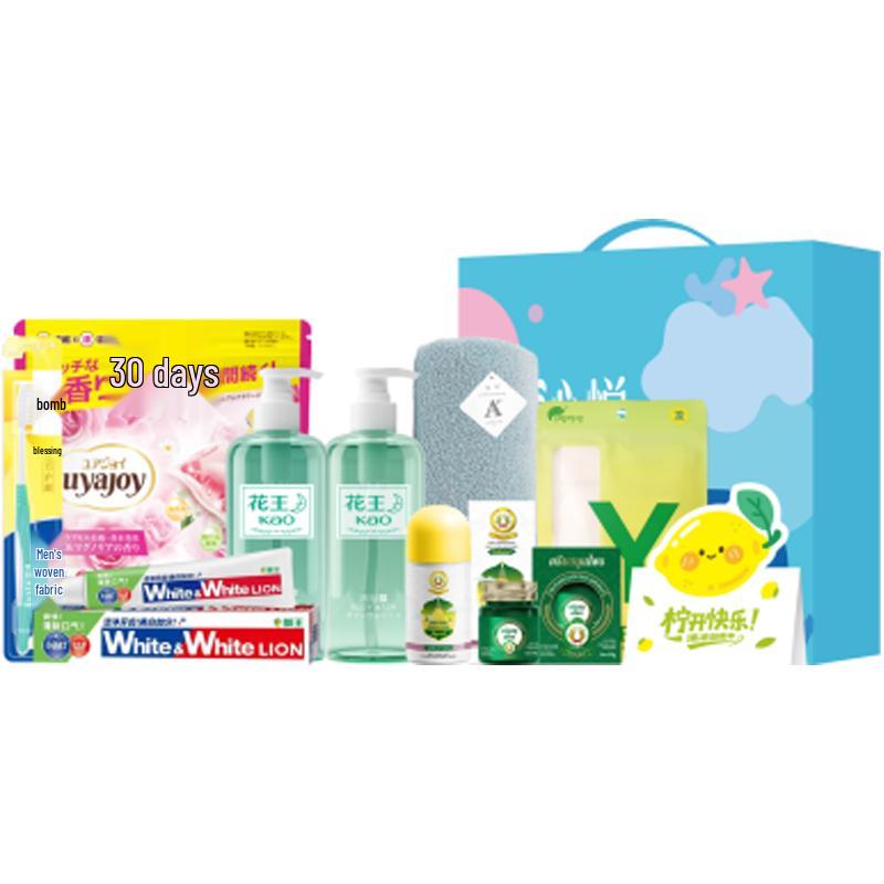 Lion Toothpaste 9-Piece Oral Care Set