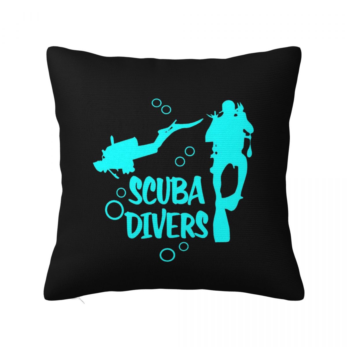 

Dive Underwater Scuba Diver Diving Lover Square Pillowcase Cushion Cover Pillow Case Throw Pillow Cover for Home Bedroom Car 12x12Inch