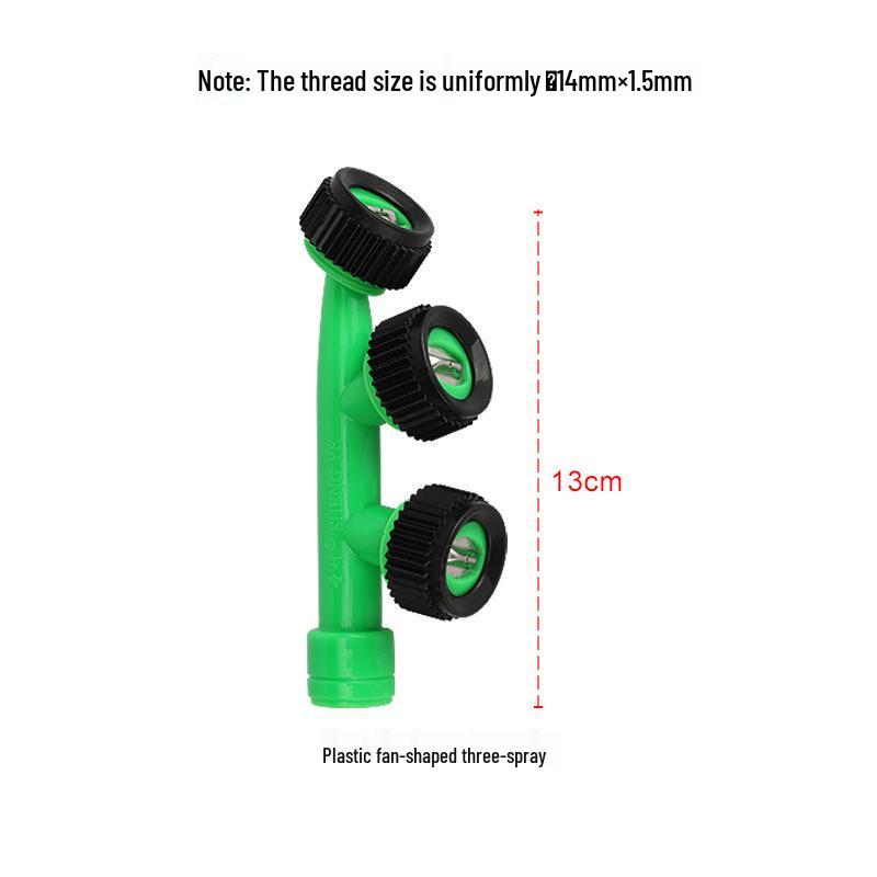 Adjustable Fan-Shaped High-Pressure Electric Sprayer Nozzle for Agricultural Pesticide Application