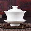 Chinese Traditions Gai Wan Tea Set Bone  Tea Gaiwan Tea Porcelain Pot Set ,  de soupière,  tasse à thé Kung Fu, service à thé