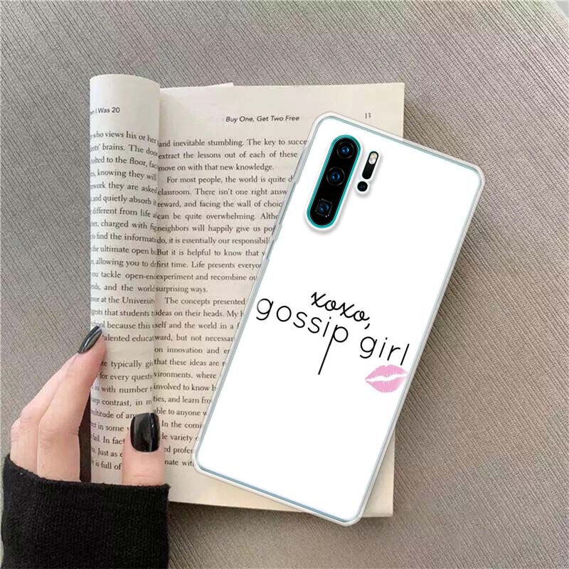 

Чехол для телефона Сплетница Для Huawei P50 Pro P10 P20 P30 P40 Lite Чехол Mate 40 30 20 10 Lite Capa Оболочка Huawei Mate 20 Lite
