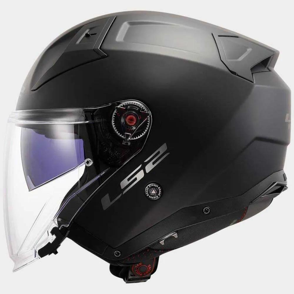 LS2 Open Face Helmet OF603 Infinity II With Intercom 4X UCS