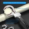 Universal Adjustable Adjustable Wrench 80mm Size Plumbing Wrench Pipe Wrench  Kitchen Use