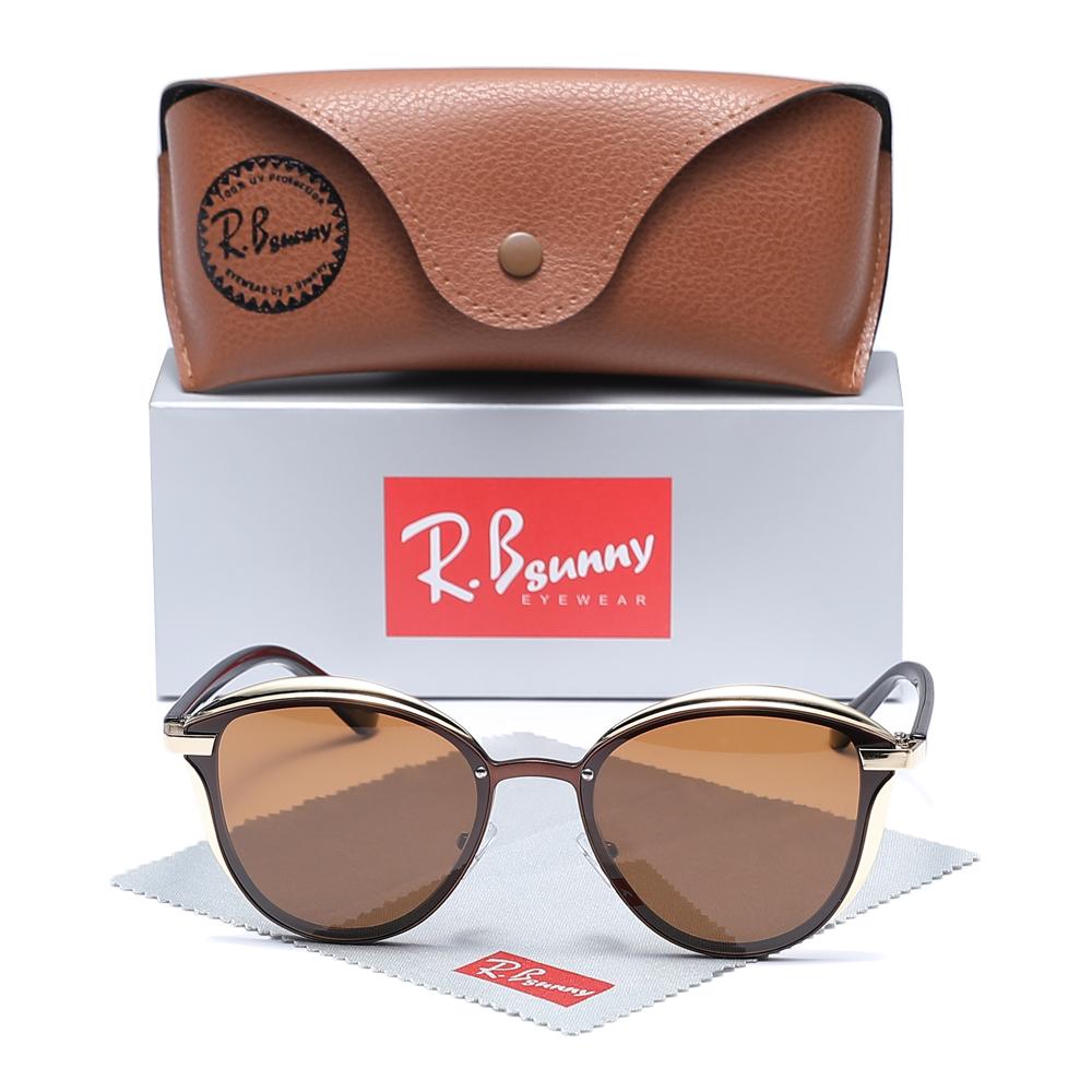 

RBsunny Cat Eye Women Sunglasses Polarized Luxury Alloy Frame Ladies Elegant UV400 Outdoor Anti-Glare Driving Causal Eyeglasses