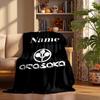Cyberpunk Custom Flannel Blankets Soft Warm Cozy Throws for Home Decor Holiday Gifts
