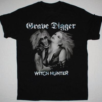 GRAVE DIGGER WITCH HUNTER Black Unisex S-4XL T-Shirt LI1412 Unisex T-Shirt