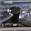 Universal Oil Catch Can 2-port Long Billet Aluminum Baffled Tank with Breather Filter Oil Separator