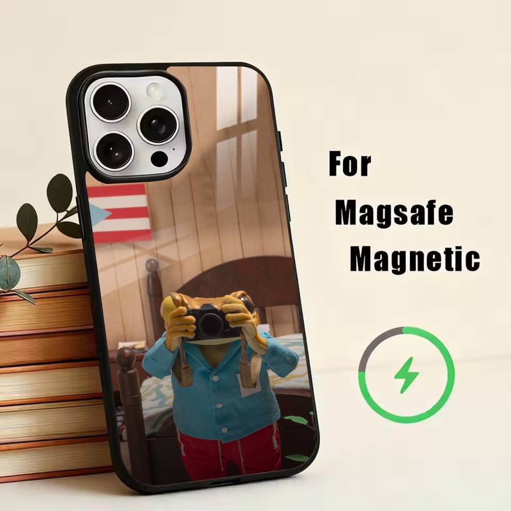 Boy DtMF B-Bad B-Bunny Phone Case For iPhone17,16,15,14,13,12,11 Plus,Pro Magnetic with Magsafe Wireless Charging
