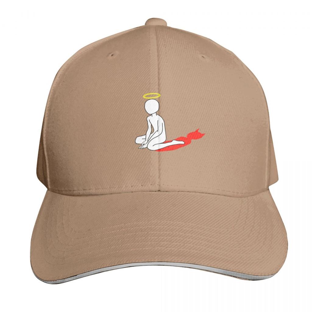 Angel Face Devil Soul TShirt Baseball Cap Fishing Cap Anime Hat Custom Cap Golf Golf Wear Unisex Womens