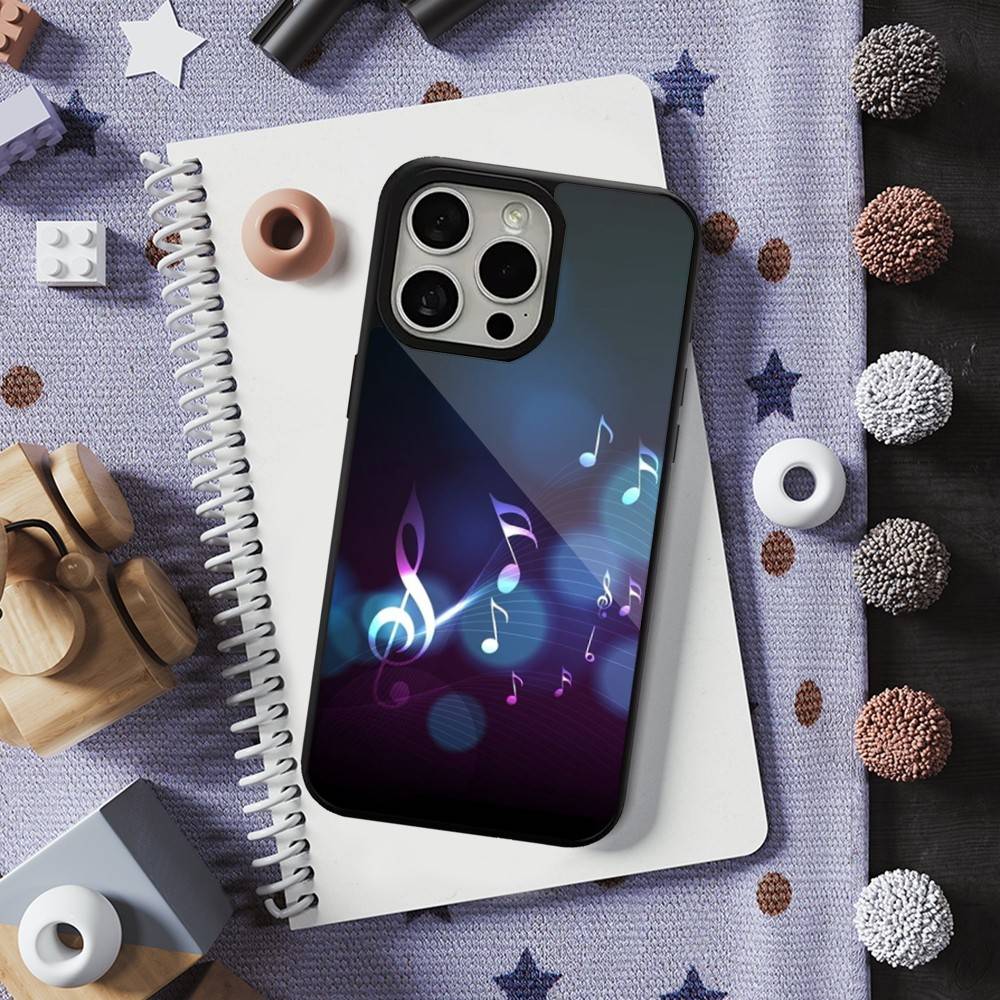 

Music Art Treble Clef Case For iPhone 13,15,17,14,Pro,Max,Plus,12,11,16,Mini, For Magsafe,Magnetic Wireless Charging iPhone13mini