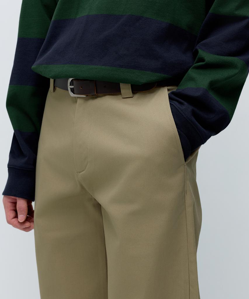MUSINSA STANDARD Solid Cp Regular Fit Chino Pants [Beige]