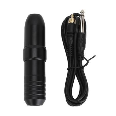 Rotary Tattoo Pen RCA Interface Liner Shader Aluminium Alloy Tattoo Machine Pen with Clip Cord