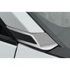 For Toyota Corolla Cross Exterior Window A-Pillar Trim Carbon Fiber -