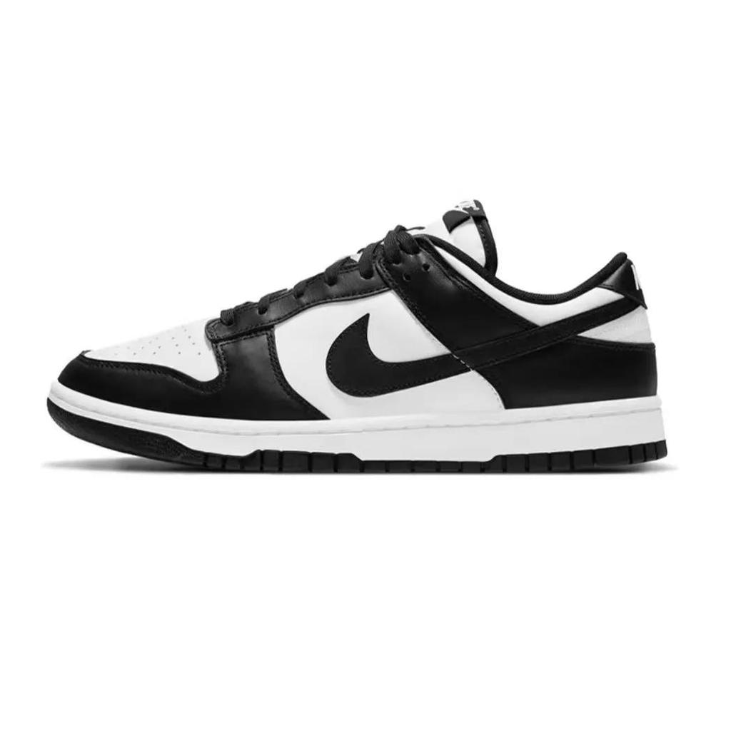 Nike Dunk Retro Low top Skateboard Shoes Men's Black Brown (Unisex) Skate Shoes