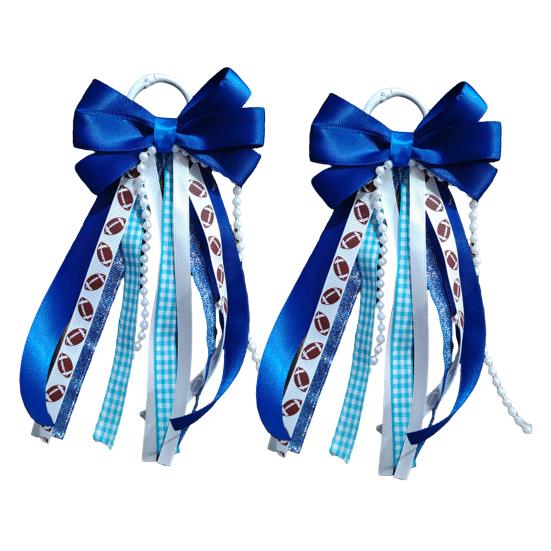 2 Pcs 2Pcs Ribbon Bow on Design Satin for Women