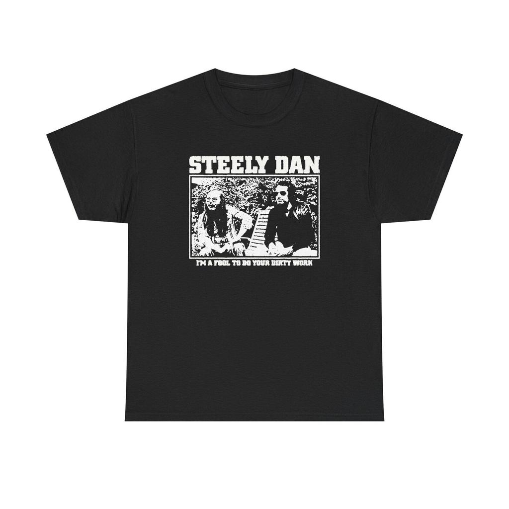 Steely Dan Vintage Rock Band Shirt 70s Jazz Rock Tee Unisex Retro Graphic T Shirt Gift for Classic Rock Fans