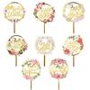 1Pcs Acrylic Feliz Dia Mama Spanish Language Cake Topper For Mothers Day Flower Party Scene Dessert Adornment