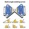 Magnetic Holder for Welding 49.99 Kg 4 Pcs. Corner Stopper I Positioner. Ferrite Magnetic Lokator for Svarochnykh Work I Pripoya (payki)