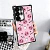 Pink Style Skull Witch Plating Phone Case For Samsung Galaxy S24 S25 FE S26 Edge S23 Ultra S22 S21 Plus S20 Anti-Fall Airabag Co