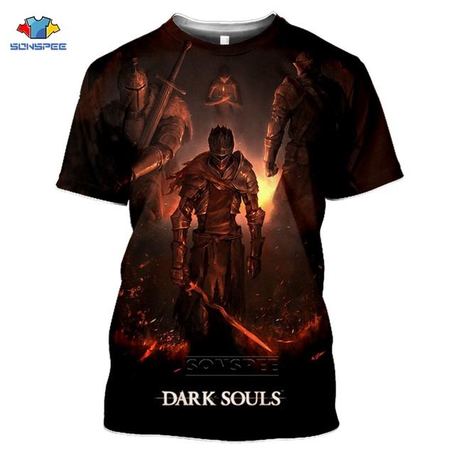 Yaz Erkek T-Shirt Moda 3D Baskı T Shirt Oyun Kadın Rahat Sokak Şıklığı Serin Spor Üst