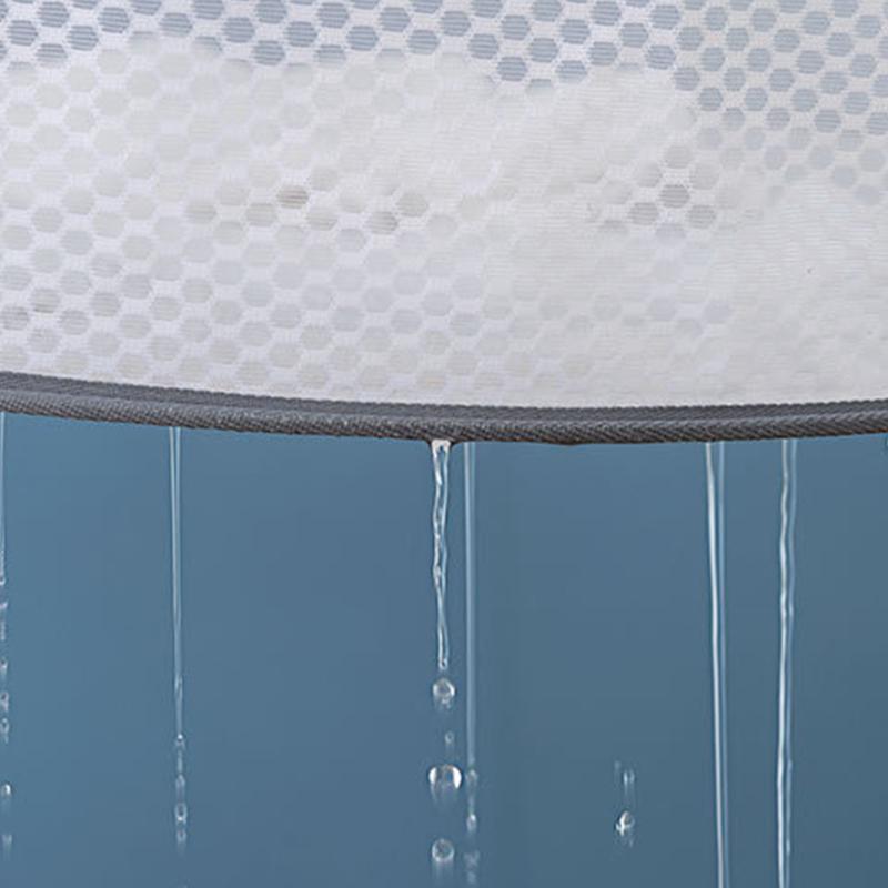 Double Layer Folding Clothes Drying Basket Home Hanging Storage Mesh Rack For Underwear Socks Anti-Deformation Net Pocket Rack