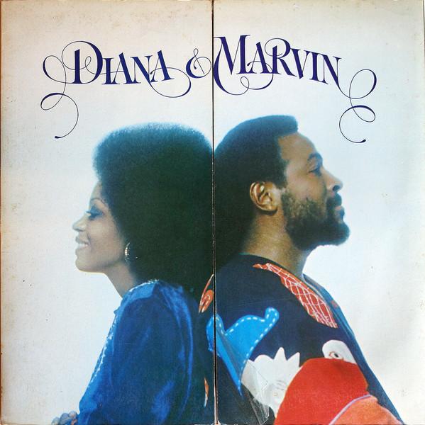 LP Record DIANA ROSS MARVIN GAYE  Diana  Marvin SWX6067PROMO TAMLA MOTOWN 1973 Japan SoulFunk Used