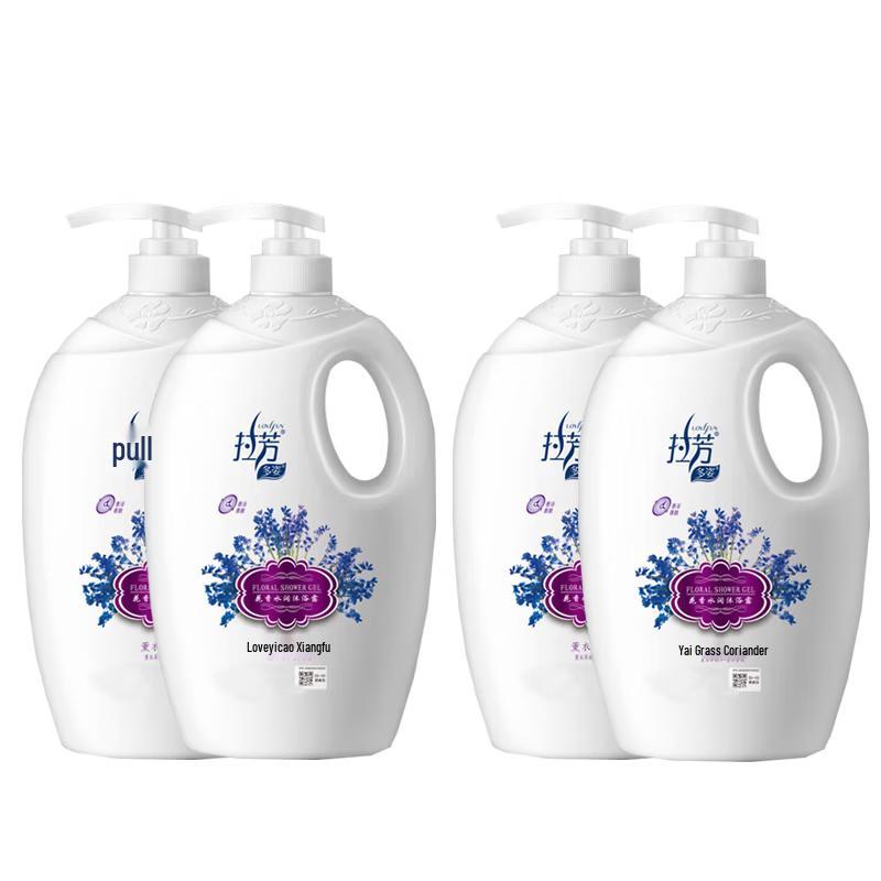

Lafang Увлажняющий гель для душа с лавандой - 2 кг (4-Pack)