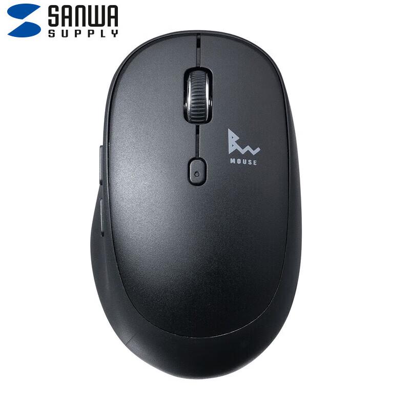 

Sanwa Tri-Mode Wireless Bluetooth Ergonomic Silent Mouse