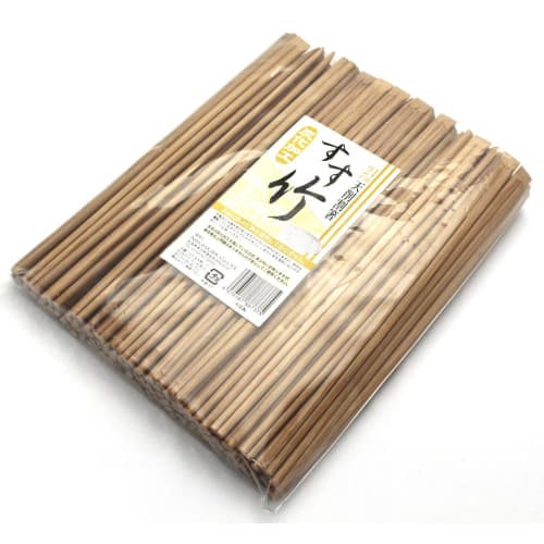 Nakamura Disposable Chopsticks, Soot Bamboo, Tensuke Style, 100 Pairs, 24cm