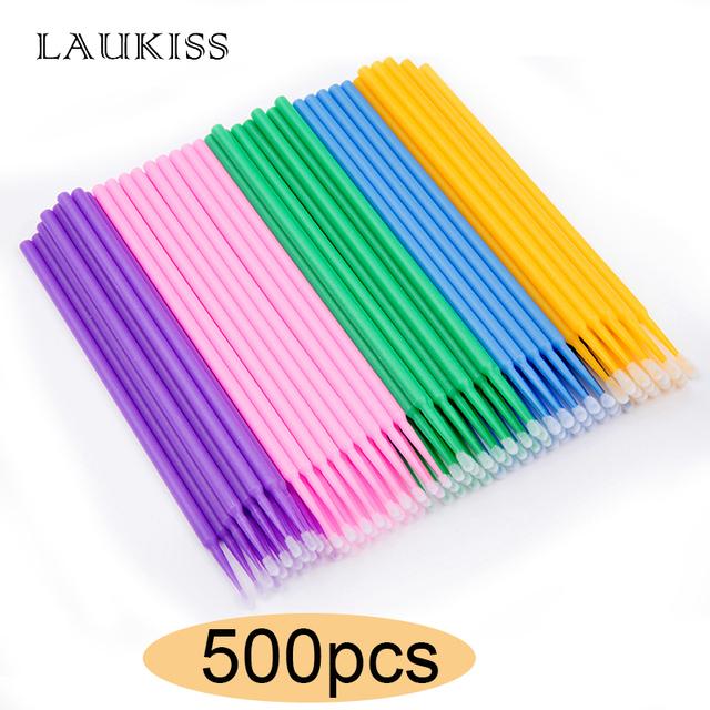 50 /100 /300 /500pcs Eyebrow Eyelash Brushes Eyelash Spoolies Mascara Wands Disposable Applicator For Eyelash Extension Makeup Tool