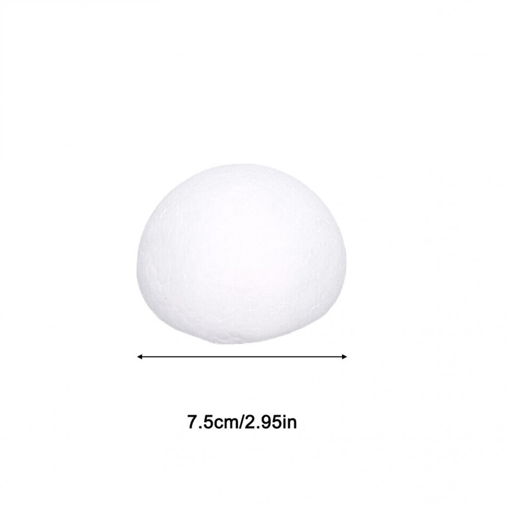 Hemisphere Foam Ball Foam Ball Hemisphere Foam Round Wedding White 6 Sizes DIY