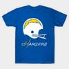Asian Size Cotton Unisex Tshirt Print T-shirt Chargers-Football T-shirt No-Cut Print Regular Fit