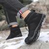 Winter Barefoot Boots Men Winter Shoes Barefoot Ankle Boots 36-46 Couple Snow Shoes Outdoor Hiking Shoes Fur Warm Plush Boots