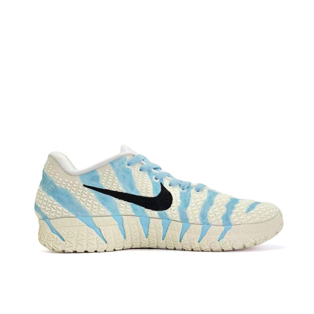 Nike Ja Morant 3 Blue Trace, Court Elf Mesh, Synthetic Leather Breathable Support Grip Low Top ZOOM X Basketball Shoes HF2794-101(Team1356-)