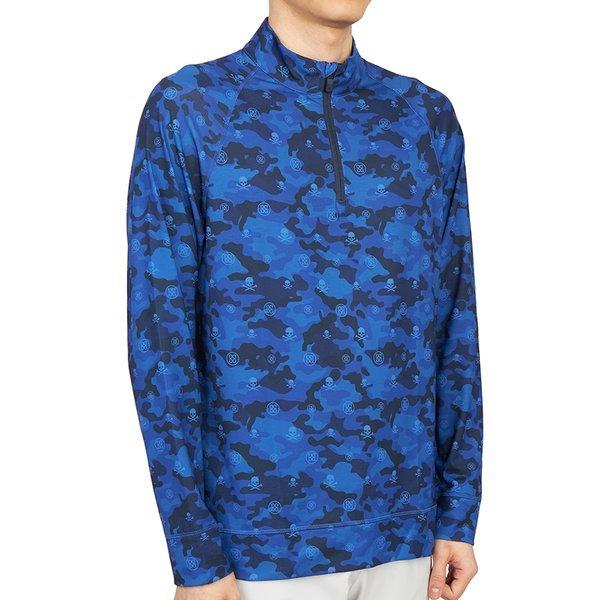 Zippor Golfwear Men S Half Zip Up Long Sleeve T ShirT G4mf22k78 Twcm