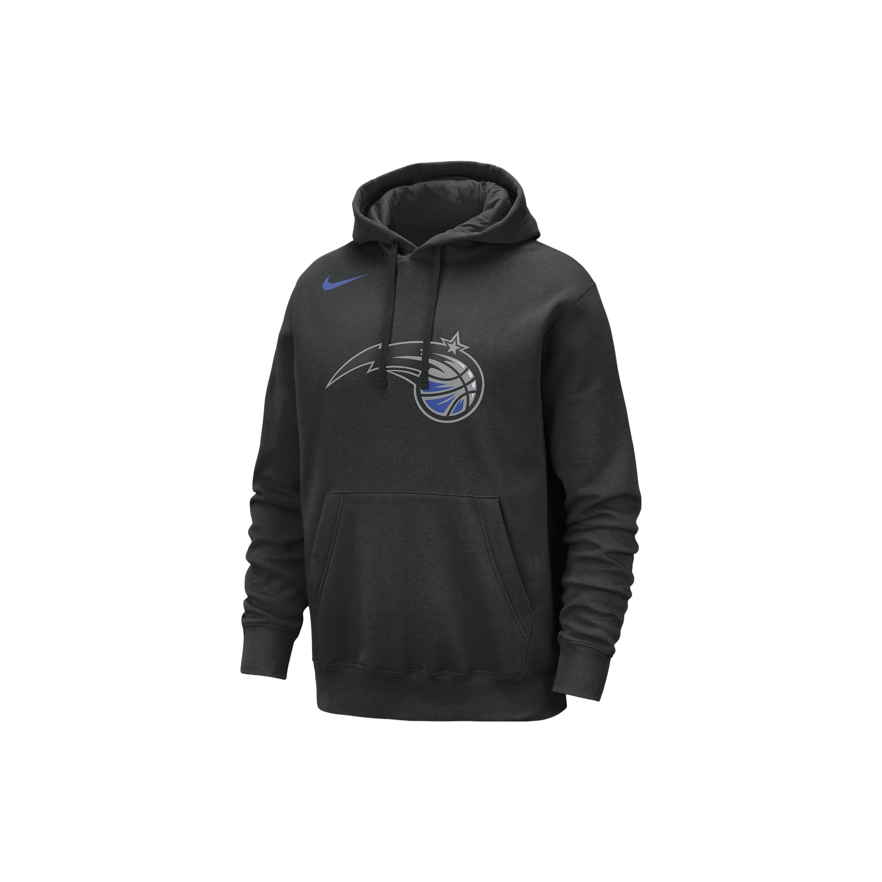 

New Nike Orlando Magic Club Men s Nike Nba Pullover Hoodie FB4769-010 L