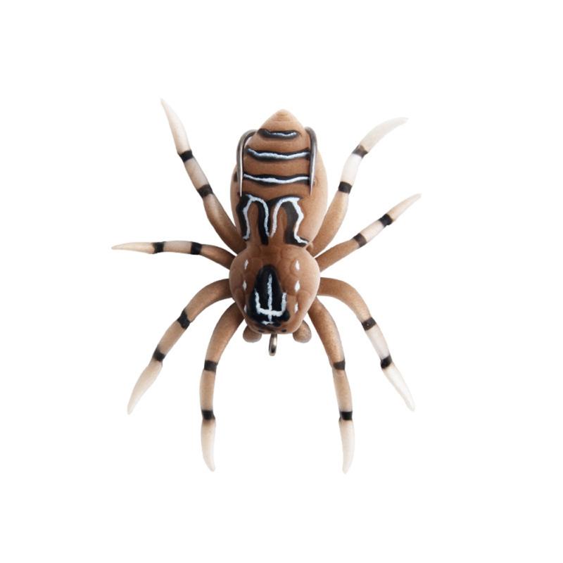 7 cm 6 g schwimmender Köder, Spinne, weicher Köder, Simulation künstlicher Silikon-Fälschungsköder