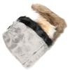 y2k Plush thickened warm leg warmers for autumn and winter, faux fur leg covers, retro subculture style, fluffy and plush