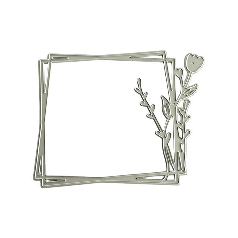 

Photo Frame Carbon Steel Die Cut Embossing Cutting Dies Stencil For Card Making Scrapbooking Photo Album Memory Book 1