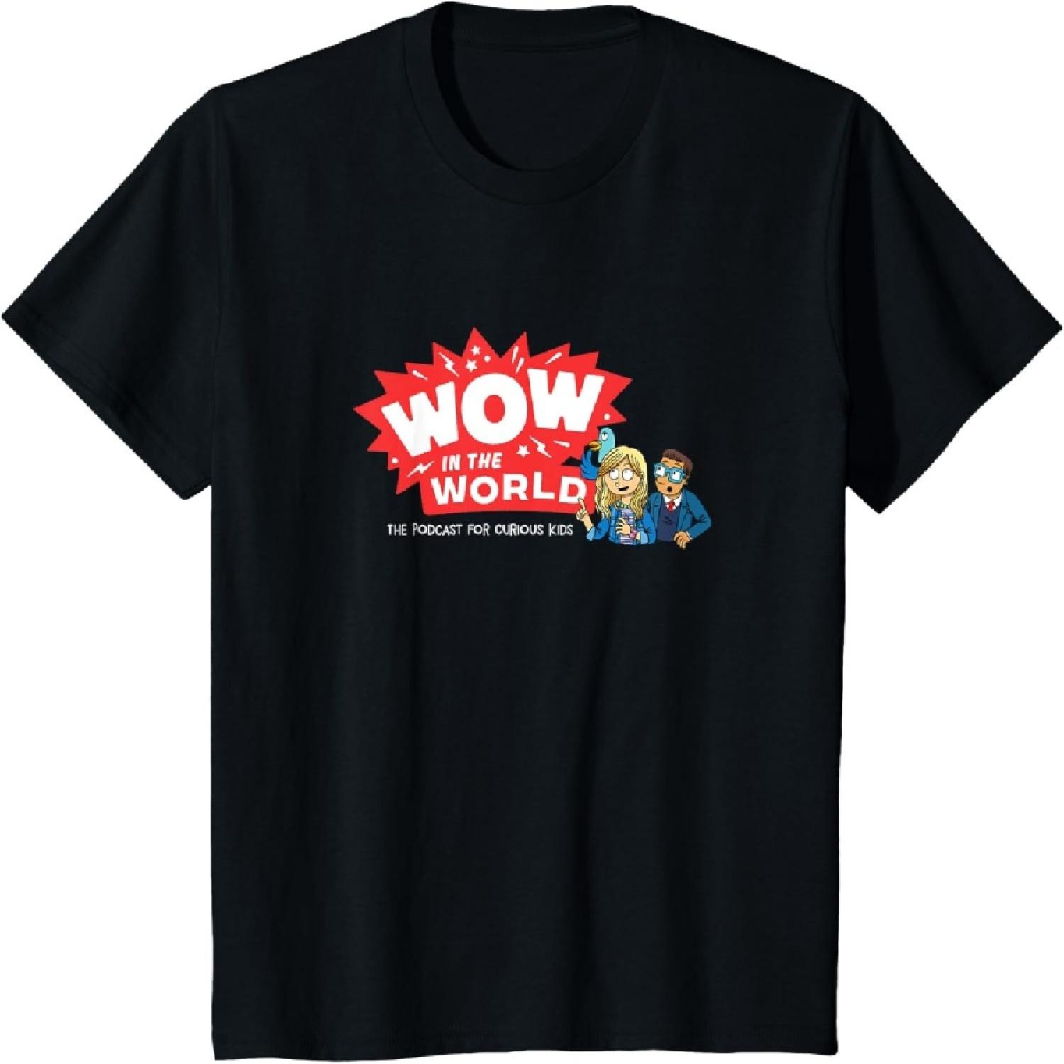 

Kids Wow in the World Logo Characters T-Shirt XXXXXL чорний