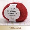 Young Mohair Sweater & Baby Scarf Shawl with Matching Fine Wool Hand-Woven Crochet Bag DIY Kit