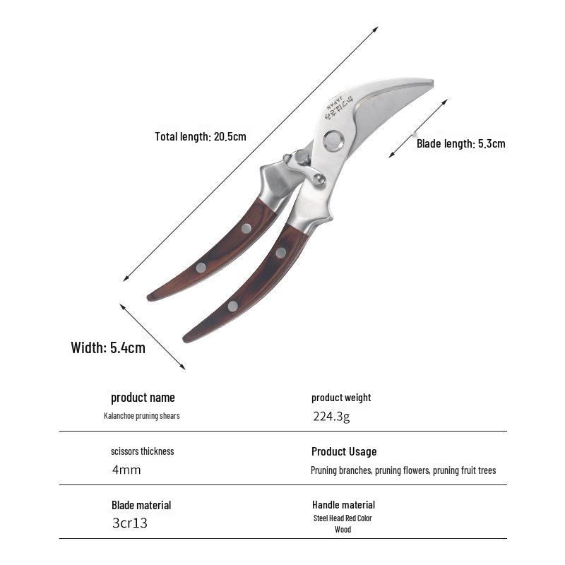 

All-Steel Pruning Shears for Garden, Branch, Flower, and Fruit Tree Care