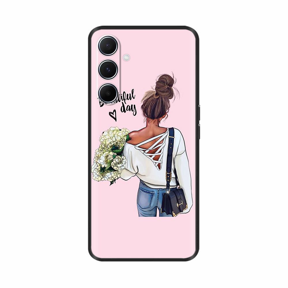 Phone Case For Galaxy A26 5G Cute Back Cover For Samsung Galaxy A26 A36 A56 5G Shockproof Shell Case Soft Silicone Bumper Cover