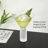 Creative Cocktail Glasses Cups Frosted Handle Glass Cups High-foot Martini Glass Cup Simple Dessert Cold Drink Cup Kitchen Tools